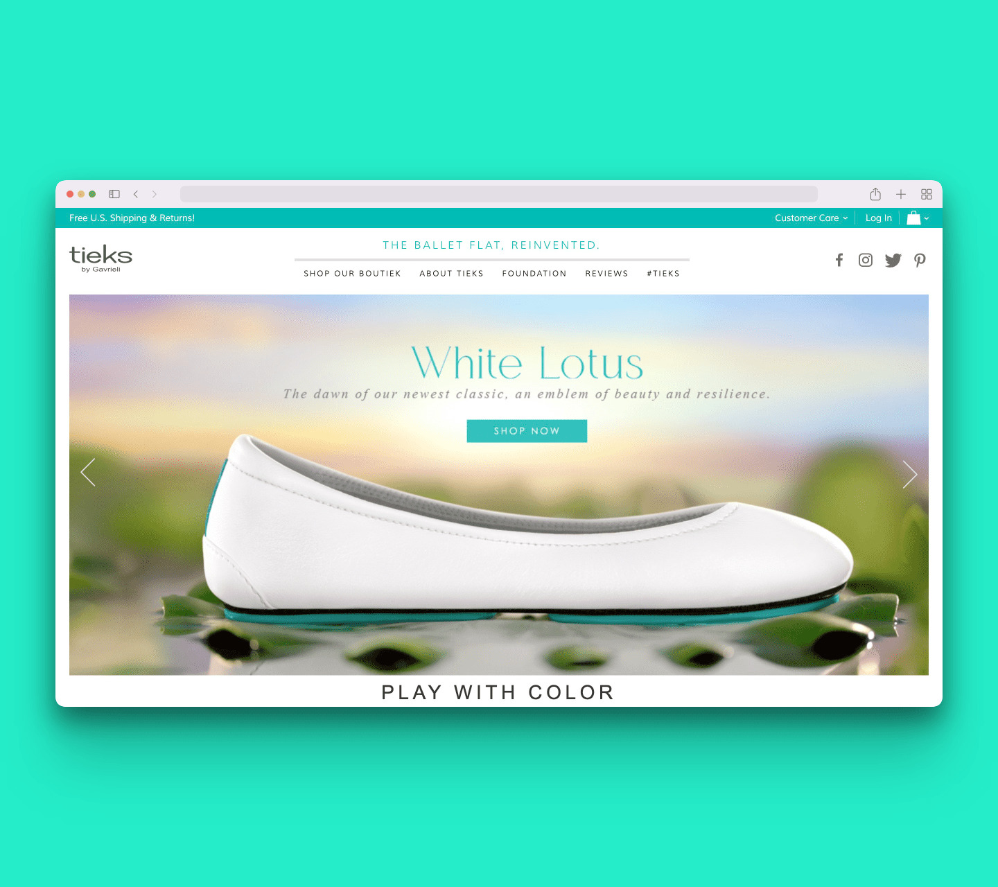 Tieks ballet flats