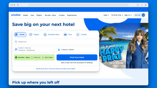 priceline website