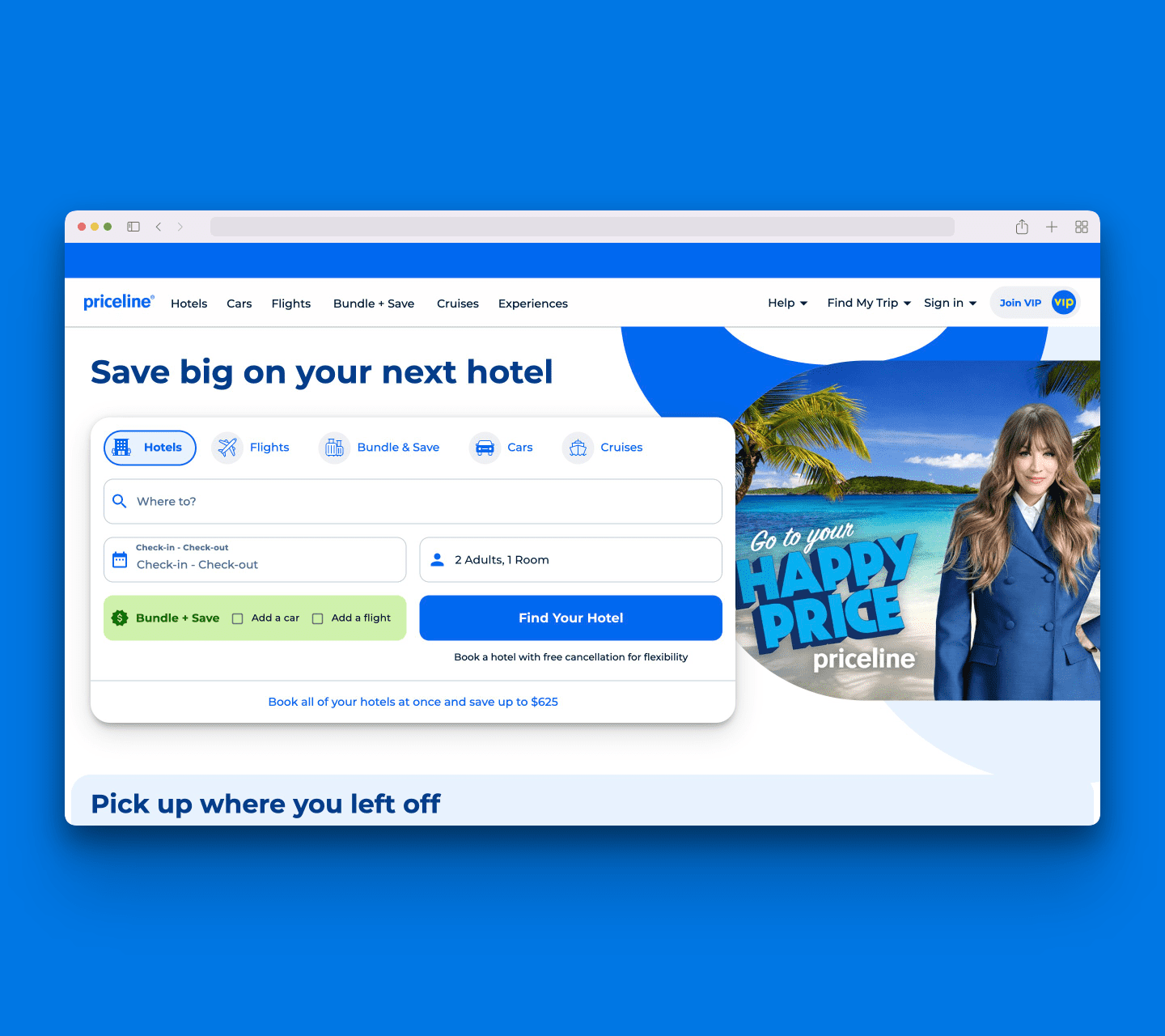 priceline website