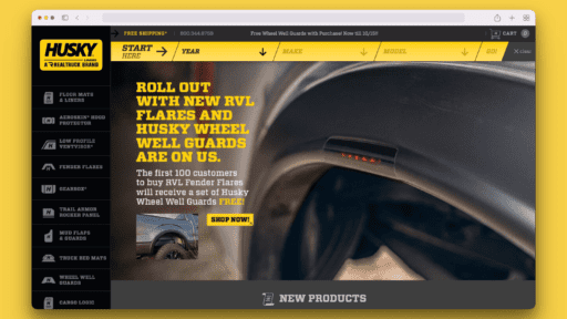 Husky Liner official website