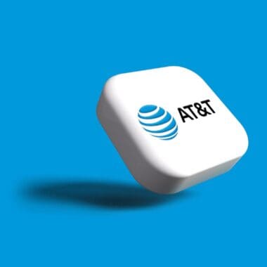 AT&T logo card