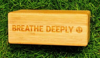 Breathe Deeply - Lululemon Bamboo Yoga Block