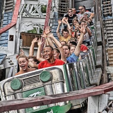 The Thunderbolt at Kennywood